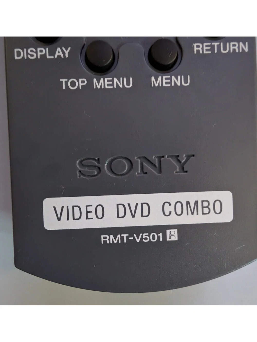 Genuine Sony RMT-V501 DVD/VCR Combo Remote Control - Tested & Working
